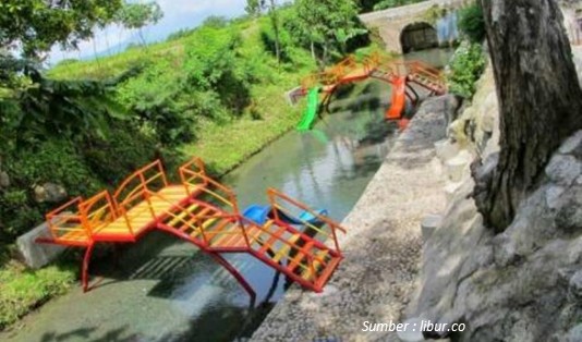 Objek Wisata Air Alami di Klaten Jawa Tengah Lepen Kencono
