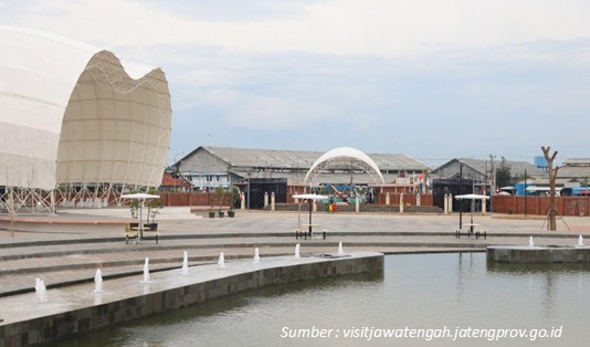 Wisata Pantai Pasir Kencana Pekalongan