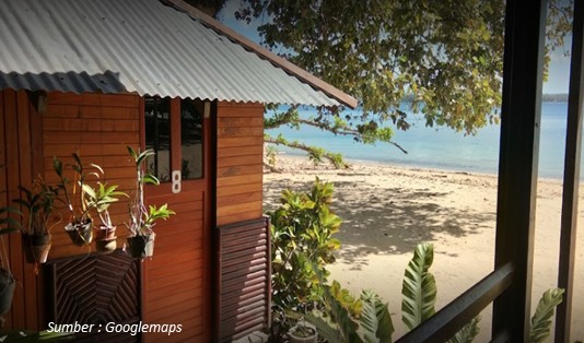 Wisata Pantai Tobelo Halmahera Utara