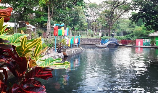 Wisata Air di Klaten Jawa Tengah Umbul Sigedang - Kapilaler