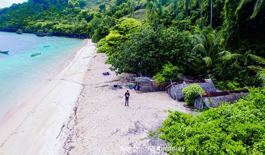 Keindahan Alam wakatobi Pantai Te’e Timu