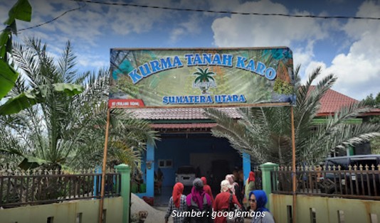 Lokasi Kebun Kurma Karo Sumatera Utara