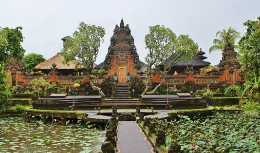 Ubud Cycling Bike, Pura Hindu, Ubud, Bali