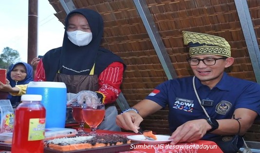 6 Aktivitas Seru di Desa Wisata Dayun dan Cicipi Brownies Semangka 1 Wisata Embung Terpadu Dayun