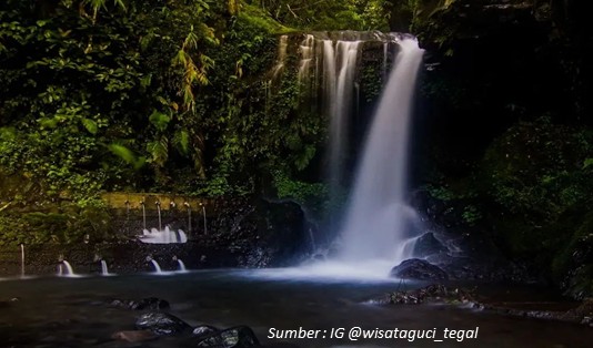 Wisata Guci Tegal Jawa Tengah Curug Jedor