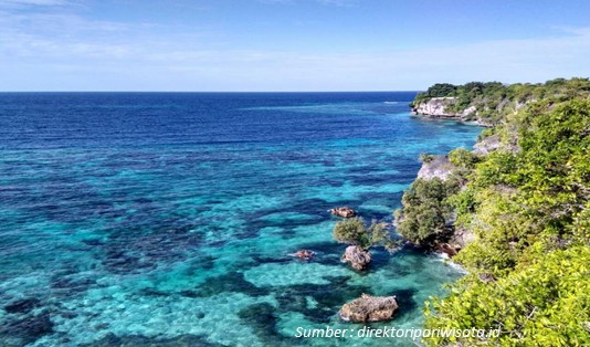 Wisata di Wakatobi Tebing Ampombero