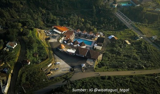 desa Guci kecamatan Bumijawa kabupaten Tegal