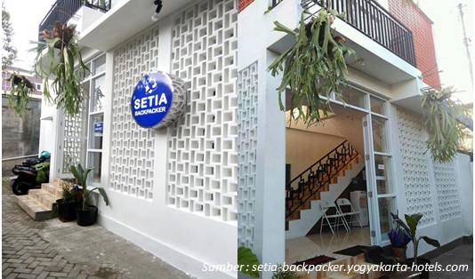 Nyaman dan Murah, 6 Hotel Backpacker Yogyakarta Dekat Stasiun Tugu 2 rekomendasi hotel backpacker Yogyakarta Setia Backpacker