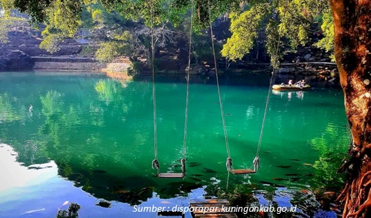 Jangan ke Tempat Wisata Telaga Biru Cicerem Kuningan, Nanti Rindu! 2 Harga Tiket Wisata Telaga Biru Cicerem Kuningan