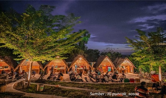 Jalan Menuju Wisata Puncak Sosok Bantul Yogyakarta
