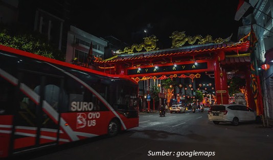 Kya-kya, Kembang Jepun, Surabaya