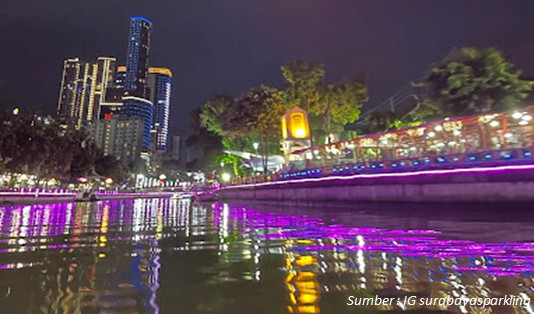 Wisata Perahu Kalimas Surabaya, Bersantai Menikmati Panorama Kota 4 Lokasi Wisata Perahu Kalimas Surabaya