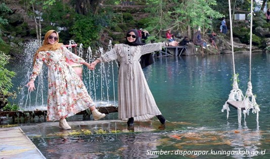 Jangan ke Tempat Wisata Telaga Biru Cicerem Kuningan, Nanti Rindu! 1 Lokasi Wisata Telaga Biru Cicerem Kuningan