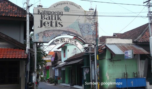 Batik Jetis khas Sidoarjo