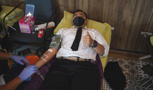 Menjadi Pahlawan dengan Aksi Donor Darah! 1 Aksi Donor Darah