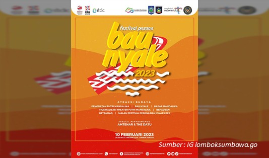 Jadwal Festival Bau Nyale 2023