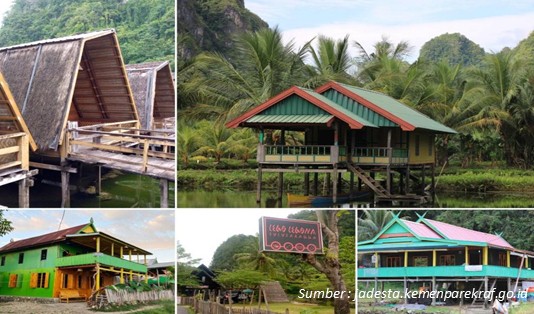Yuk Mampir, 13 Wisata di Jalur Kereta Api Sulawesi! 6 Kampoeng Karst Rammang-Rammang