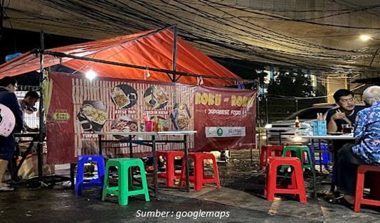4 Kedai Jepang Kaki Lima di Jakarta 3 Kedai Makanan Jepang Kaki Lima di Jakarta Murah Roku-roku Japanese