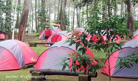 Lokasi Terminal Wisata Grafika Cikole Lembang