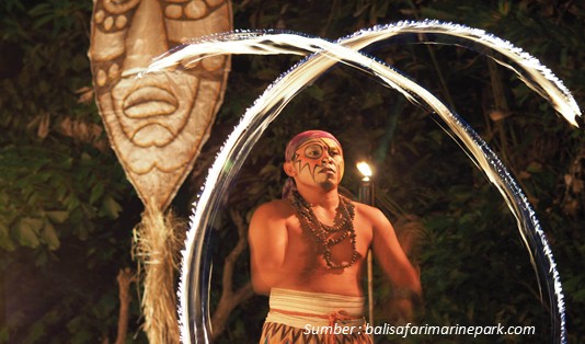 Wisata Bali Safari and Marine Park Gianyar, Nonton Hewan Liar dan Belajar Main Gamelan 4 Menyaksikan Pertunjukan Budaya Wisata Bali Safari