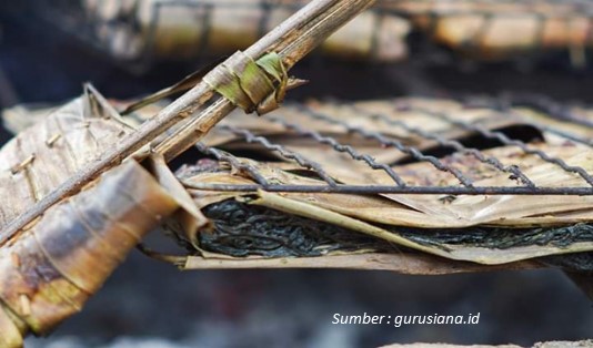 Pepes Nyale  Khas Lombok