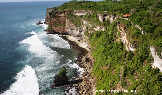6 Destinasi Wisata Kuta Selatan Mulai dari Religi sampai Kuliner 2 Pura Uluwatu