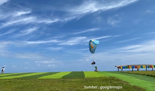 6 Destinasi Wisata Kuta Selatan Mulai dari Religi sampai Kuliner 5 Timbis Paragliding