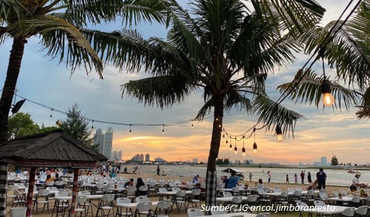 Cafe Ancol Pinggir Pantai Jimbaran Resto