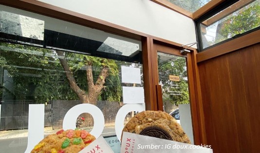 4 Rekomendasi Cafe di Panglima Polim Jakarta Selatan 2 Rekomendasi Cafe di Panglima Polim, Cafe di Jalan Panglima Polim Doux Cookies