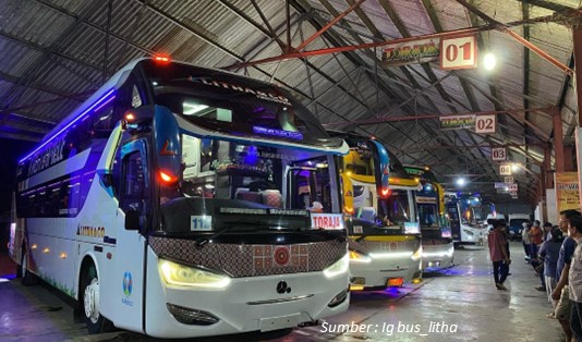 Sleeper Bus Makassar Mamuju Membuat Perjalanan 10 Jam Jadi Lebih Nyaman dan Seru 5 PO Litha & Co Sleeper Bus Makassar Mamuju