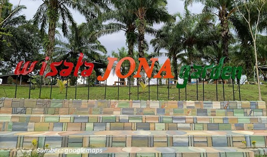 Lokasi dan Jalan Menuju Zona Garden Binjai