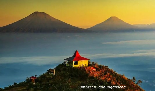 Rekomendasi Gunung untuk Pemula di Jawa Tengah Gunung Andong