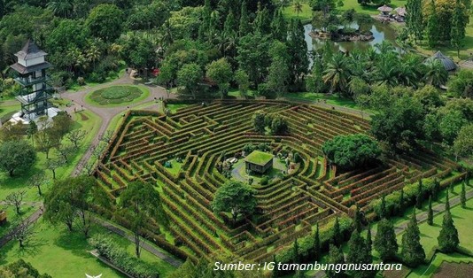 9 Wahana Taman Bunga Nusantara, Agrowisata Nasional Berskala Internasional 2 Sejarah Taman Bunga Nusantara
