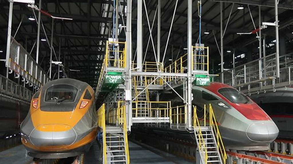 Stasiun Kereta Cepat Jakarta-Bandung di Karawang