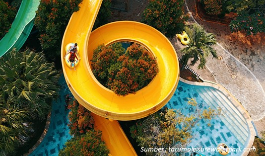 Taruma Leisure Waterpark, Wisata di Dekat Stasiun Kereta Cepat Jakarta-Bandung