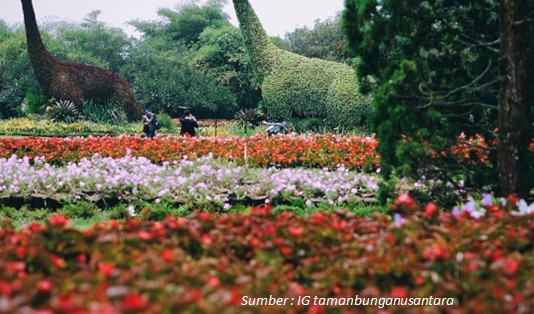 9 Wahana Taman Bunga Nusantara, Agrowisata Nasional Berskala Internasional 4 Tiket Masuk Taman Bunga Nusantara 2023