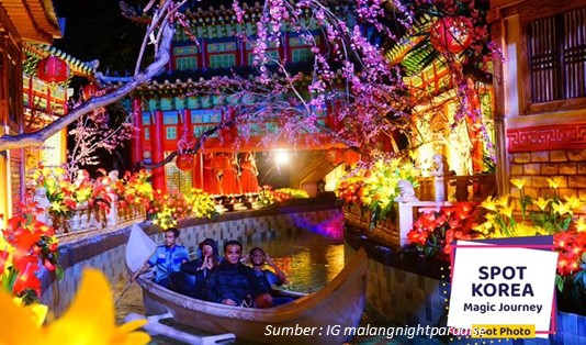 wahana terbaik di Malang Night Paradise