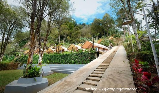 Glamping Menoreh Punya Laut di Puncak Gunung, Bisa Ngapain Aja? 2 Fasilitas dan Paket Glamping Menoreh