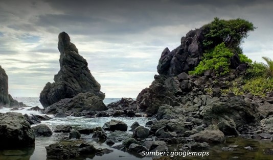 Lokasi Pantai Rajaan