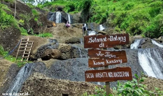desa wisata nglanggeran, geopark global gunung sewu, gunung api purba, air terjun kedung kandang, embung nglanggeran,