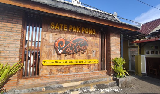 Warung Sate Klatak Pak Pong