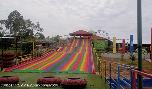 Akses Wisata Banjarbaru Alaska Park 