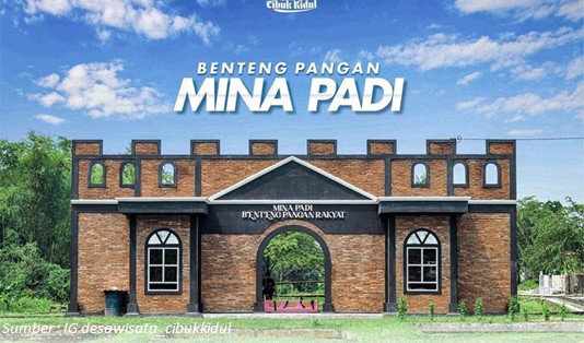 Mina Padi di Desa Wisata Cibuk Kidul