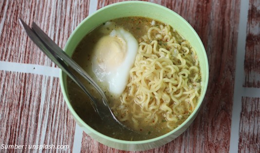 Tips Makan Mie Instan Tidak Gemuk, Tips Tetap Langsing