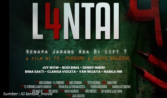 jadwal tayang film  Lantai 4