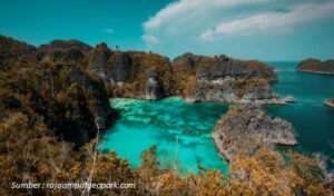 Geosite di Geopark Raja Ampat