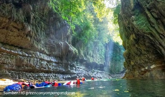 Penggemar Tantangan Harus Coba 3 Hal Ini di Green Canyon Pangandaran! 3 Akses Menuju Lokasi Green Canyon Pangandaran