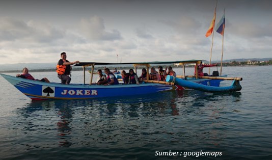 Aktivitas di Pantai Pasir Putih Pangandaran