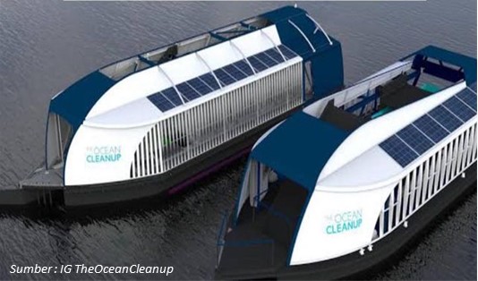 Cara Kerja Kapal Pembersih Sampah Neon Moon II