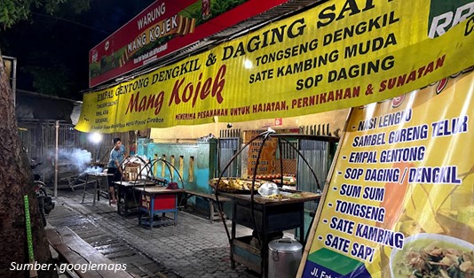 Empal Gentong Dengkil Sapi Mang Kojek